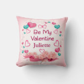 Persoonlijke Woonkussen 'Wees Mijn Valentijn' Kussen (Voorkant)