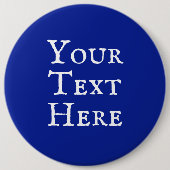 Persoonlijke woorden donkerblauwe in-on Button (Voorkant)