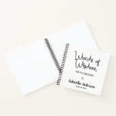 Persoonlijke woorden van het Afstuderen Dagblad va Notitieboek (Binnen)