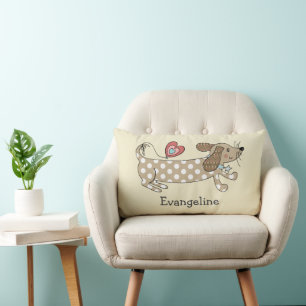 Persoonlijke worst Dog Dachshund Throw Cushion Kussen