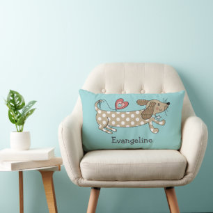 Persoonlijke worst Dog Dachshund Throw Cushion Kussen
