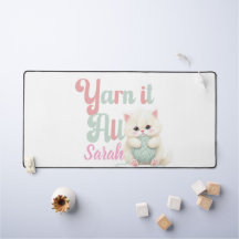 Persoonlijke 'Yarn it All' bureaumat