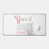 Persoonlijke 'Yarn it All' bureaumat (Keyboard & Muis)