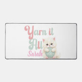 Persoonlijke 'Yarn it All' bureaumat (Voorkant)