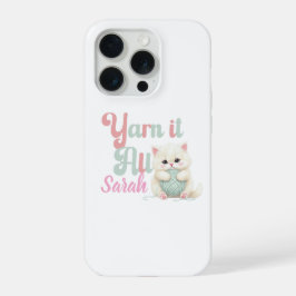 Persoonlijke Yarn it All iPhone Hoes  15 Pro Case
