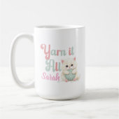 Persoonlijke Yarn it All koffiemok (Links)