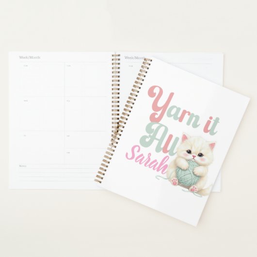 Persoonlijke Yarn it All Planner (Display)
