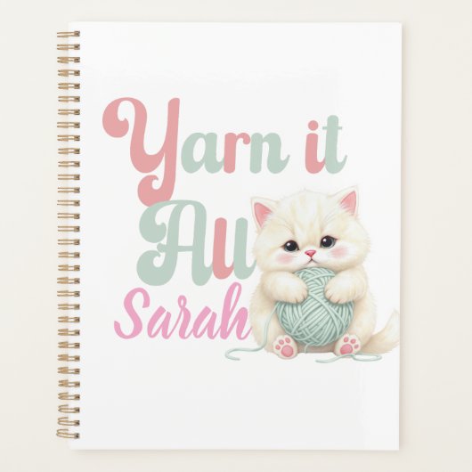 Persoonlijke Yarn it All Planner (Voorkant)