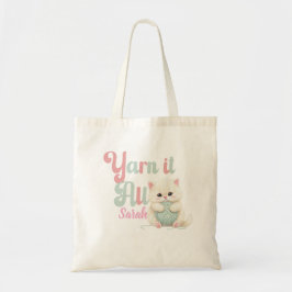 Persoonlijke Yarn it All Tote Tas