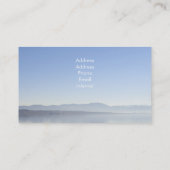 Persoonlijke Yoga-leraar Visitekaartje (Achterkant)