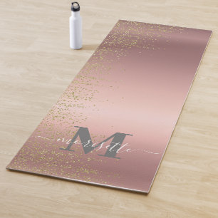 Persoonlijke Yoga Mat met naam en initiaal