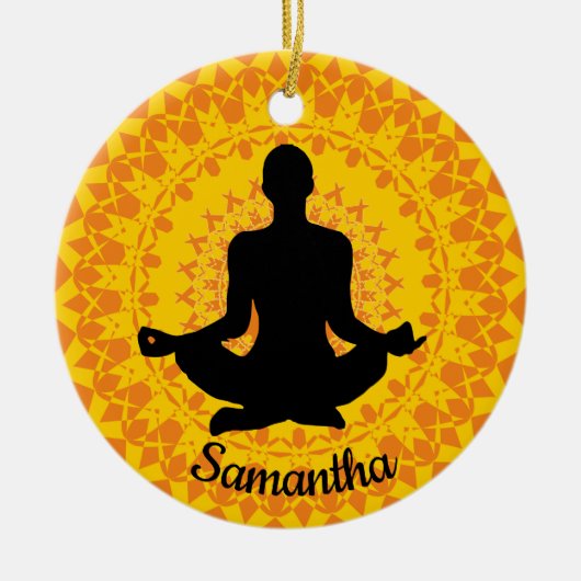 Persoonlijke Yoga Ornament (Voorkant)