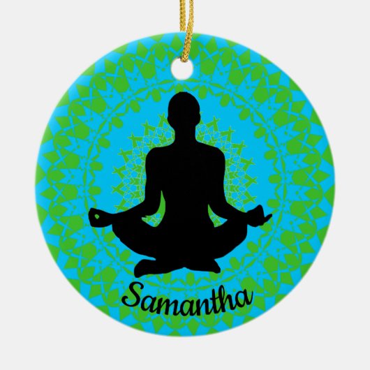 Persoonlijke Yoga Ornament (Voorkant)