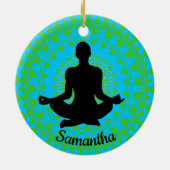 Persoonlijke Yoga Ornament (Achterkant)