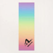 Persoonlijke Yoga Pilates Mats Yogamat (Achterkant)