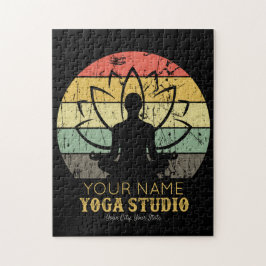 Persoonlijke Yoga Studio Fitness Instructrice Goer Legpuzzel