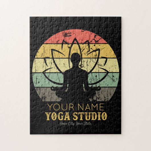 Persoonlijke Yoga Studio Fitness Instructrice Goer Legpuzzel (Verticaal)