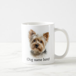 Persoonlijke Yorkie-hond papa Koffiemok