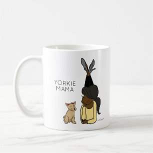 Persoonlijke Yorkie Mama Coffee-Mok Koffiemok