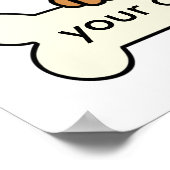 Persoonlijke Yorkie Poster (Hoek)