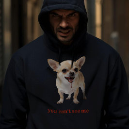 Persoonlijke You Can't See Me Chihuahua WWE Hoodie