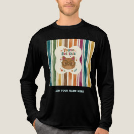 Persoonlijke You've Got This Kat Middelbare School Tri-Blend Shirt