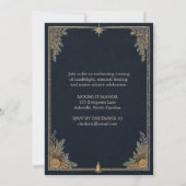 Persoonlijke Yule Winterzonnewende Uitnodiging (Achterkant)