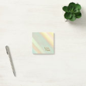 Persoonlijke zachte pastelkleuren post-it® notes (Kantoor)