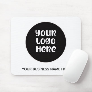 Persoonlijke Zakelijke Branding Logo en Tekst Muismat