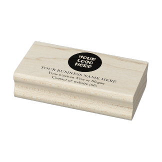 Persoonlijke Zakelijke Branding Logo en Tekst Rubberstempel