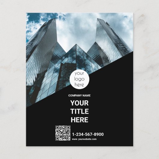 Persoonlijke zakelijke conferentie flyer (Voorkant)