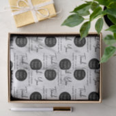 Persoonlijke zakelijke dank Logo Marmer Tissuepapier (Geschenk)