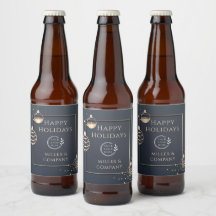Persoonlijke Zakelijke Kerst Logo Bier