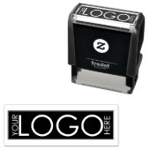 Persoonlijke Zakelijke Logo Promotionele Verpakkin Zelfinktende Stempel (In situ)