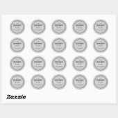 Persoonlijke Zamzam-water-cadeausticker Ronde Sticker (Vel)