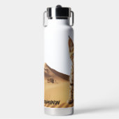 Persoonlijke Zandkat Waterfles (Voorkant)
