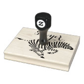 Persoonlijke Zebra Rubberstempel (Stempel)