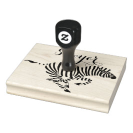 Persoonlijke Zebra Rubberstempel