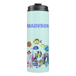 Persoonlijke Zee Life Scene Thermosbeker