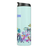 Persoonlijke Zee Life Scene Thermosbeker (Geroteerd rechts)