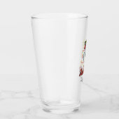 Persoonlijke Zeeduif met Stijl Glas (Rechts)