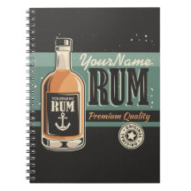 Persoonlijke Zeeman Rum Likeur Fles Retro Bord