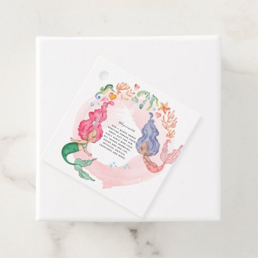 Persoonlijke ZEEMEERMIN Bedankjes Labels (In situ)