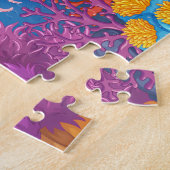 Persoonlijke Zeemeermin Kind Naam Puzzel  (Zijkant)
