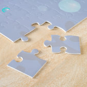 Persoonlijke Zeemeermin  Legpuzzel (Zijkant)