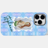 Persoonlijke Zeemeermin Waterverf Originele Kunst Case-Mate iPhone Case (Achterkant (horizontaal))