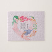 Persoonlijke Zeemeerminnen Legpuzzel (Horizontaal)