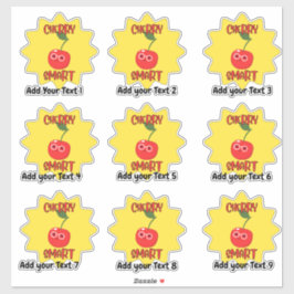 Persoonlijke, zeer slimme Sticker voor leraar belo