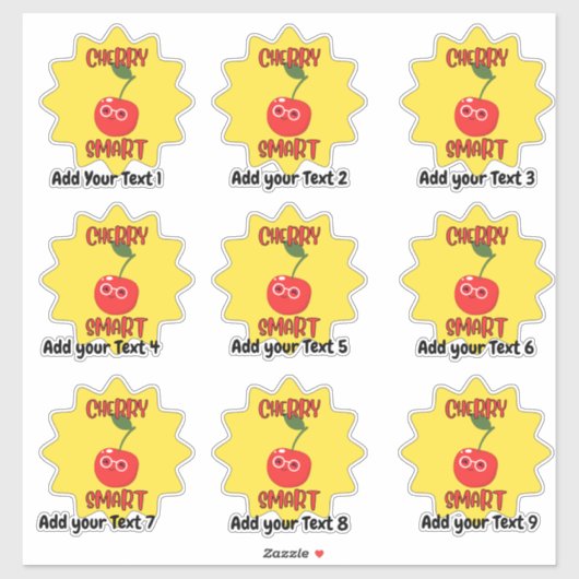 Persoonlijke, zeer slimme Sticker voor leraar belo (Vel)