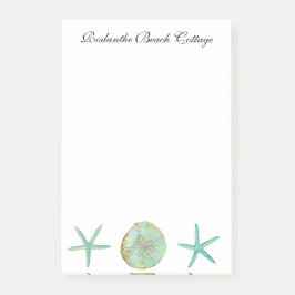 Persoonlijke zeester aquarel Notitieblok Post-it® Notes